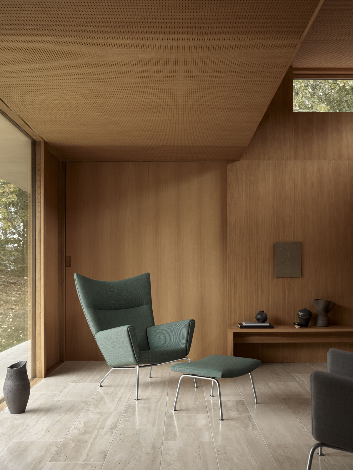 CH446 Footstool | Hans J. Wegner