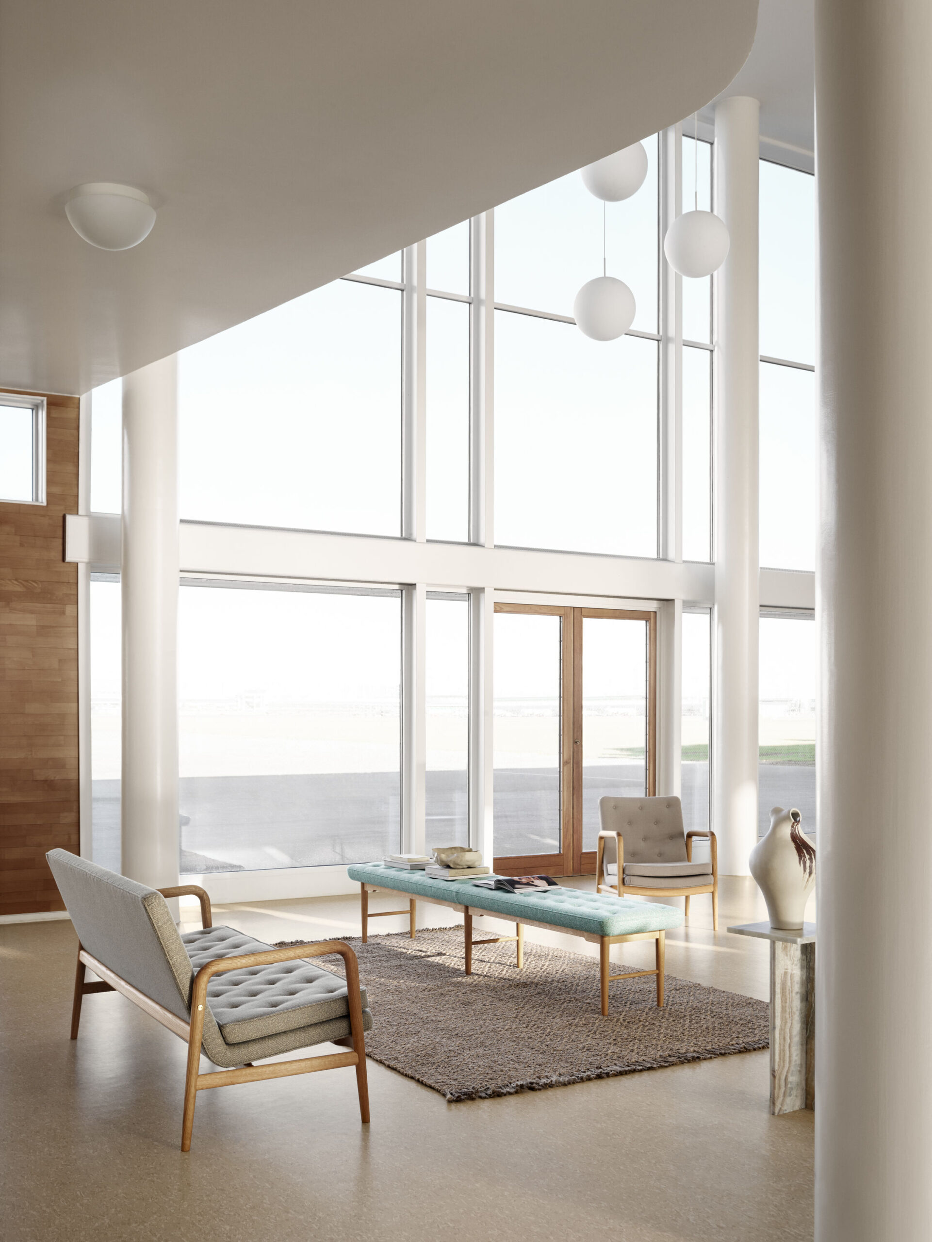 VLA75L Foyer Bench | Vilhelm Lauritzen | 1945