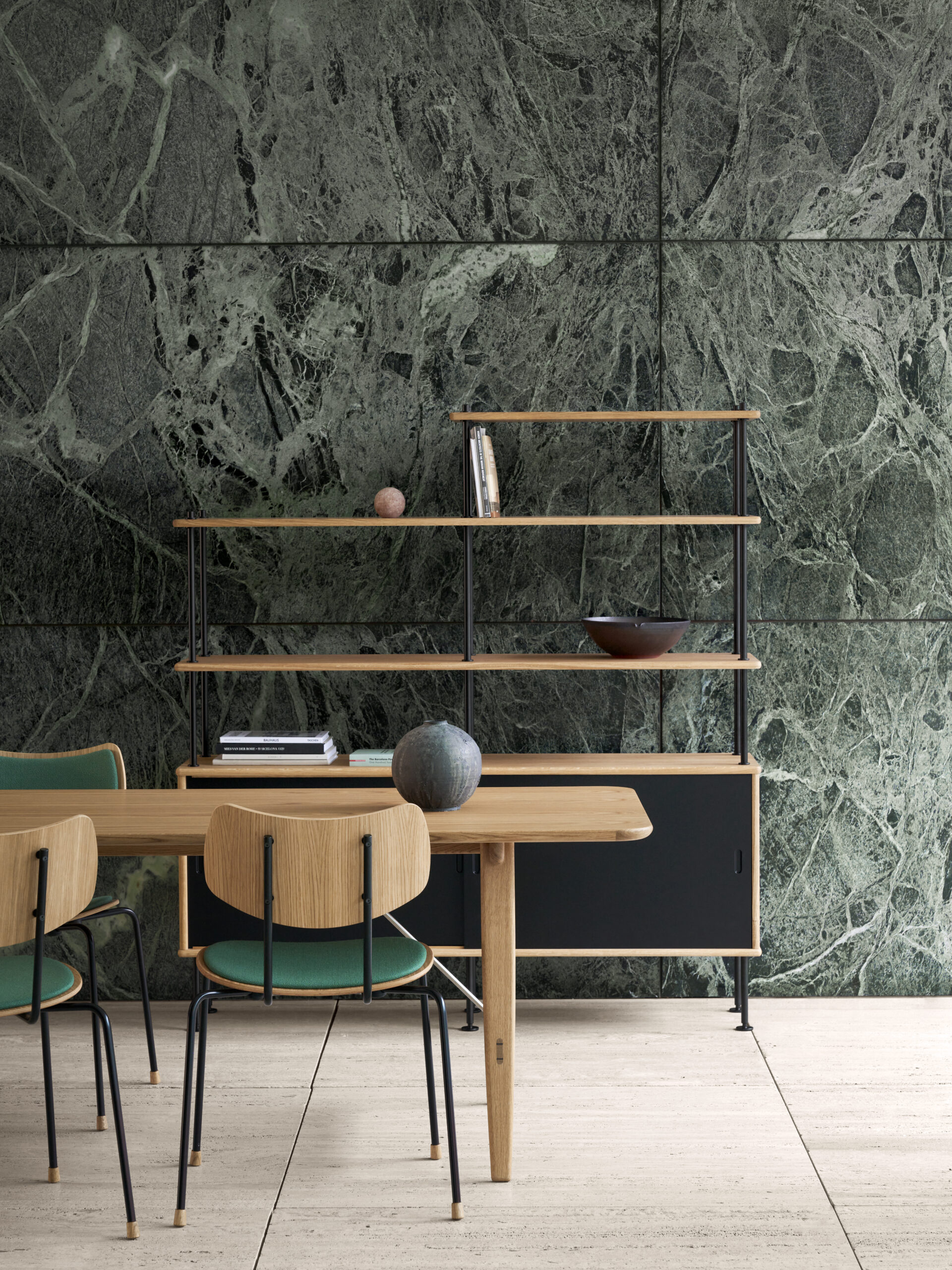 BM0253 Shelving System | Børge Mogensen | 1953